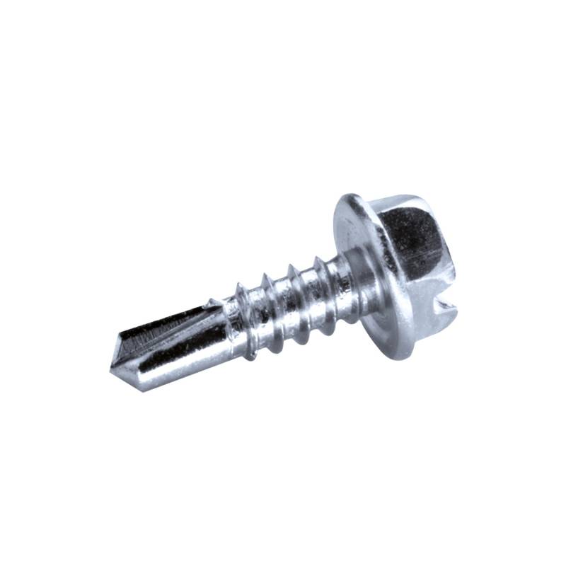 GOEBEL 1000 Sechskant-Bohrschrauben Längsschlitz Stahl Verzinkt 3,5 x 13 mm Schrauben von GOEBEL
