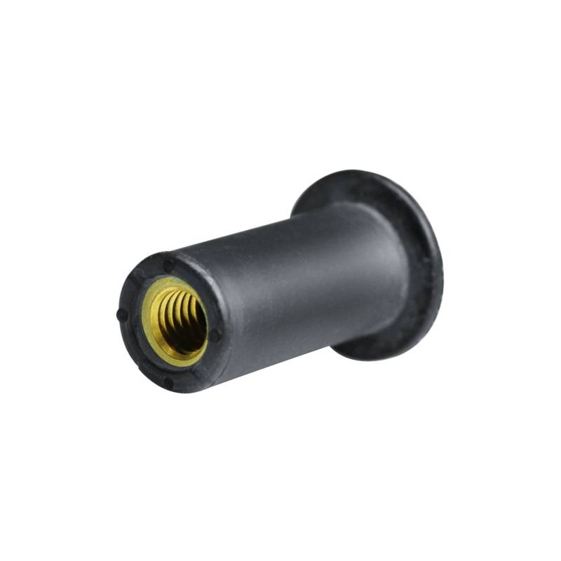 GOEBEL 250 Blindnietmuttern M5 EPDM Messing 9,6 x 26,5 mm Neopren Gummimutter Muttern Setzmutter Neopren von GOEBEL