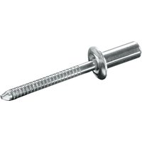 Goebel - 250 x Dicht-Becherblindnieten mit gerilltem Nietdorn (ø x l) 6,4 x 20,0 mm Edelstahl A2 (V2A) / Edelstahl C1 – Flachkopf ISO16585 – Becher von GOEBEL