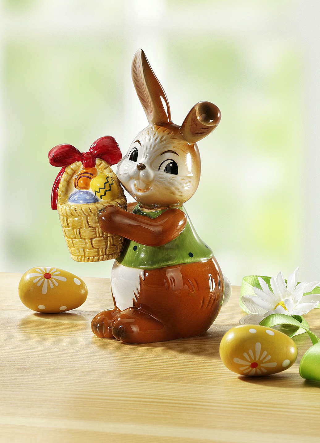 Goebel Hase mit Korb, Braun Goebel Hase mit Korb, Braun von GOEBEL