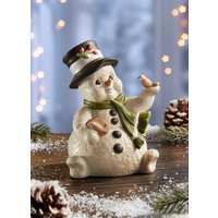Schneemann mit Vögelchen von GOEBEL