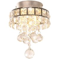 E14 Edelstahl Kristall Pendelleuchte - Goeco von GOECO