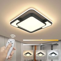 GOECO LED Deckenleuchte, Durchmesser 52 CM Moderne Quadratische LED Pendelleuchte 48W Stufenlos Dimmbare Deckenlampe Mit Fernbedienung Für GOECO LED Deckenleuchte, Durchmesser 52 CM Moderne Quadratische LED Pendelleuchte 48W Stufenlos Dimmbare Deckenlampe Mit Fernbedienung Für von GOECO