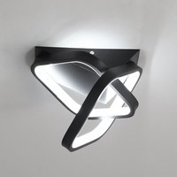 Goeco - led Deckenleuchte Modernes Design Kaltweiß 6000K Quadratischer Kreis Deckenlampe Für Wohnzimmer Schlafzimmer Esszimmer Büro Schwarz Goeco - led Deckenleuchte Modernes Design Kaltweiß 6000K Quadratischer Kreis Deckenlampe Für Wohnzimmer Schlafzimmer Esszimmer Büro Schwarz von GOECO