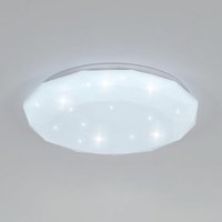 GOECO LED-Deckenleuchten 24W Rundes mit Sternenhimmel-Effekt, Kaltweiß 6000K Modernes Diamant-Deckenleuchte für Kinderzimmer Küche Flur Schlafzimmer GOECO LED-Deckenleuchten 24W Rundes mit Sternenhimmel-Effekt, Kaltweiß 6000K Modernes Diamant-Deckenleuchte für Kinderzimmer Küche Flur Schlafzimmer von GOECO