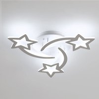 Goeco - Moderne led Deckenleuchte, Wohnzimmerlampe 40W 4500LM, Deckenlampe Deckenbeleuchtung für Wohnzimmer Schlafzimmer Kinderzimmer, 6500K kühles von GOECO