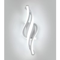 Led Wandleuchte Moderne Spiralform Wandlampe Kaltweiß 6000K Für Schlafzimmer, Wohnzimmer, Flur, Diele Weiß - Goeco Led Wandleuchte Moderne Spiralform Wandlampe Kaltweiß 6000K Für Schlafzimmer, Wohnzimmer, Flur, Diele Weiß - Goeco von GOECO