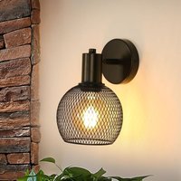 Wandleuchte für den Innenbereich, Retro-Designer-Wandlampe, Metall-Leselampe, Eisen-Nachttisch-Wandlampe, E27-Fassung für Wohnzimmer, Schlafzimmer, von GOECO