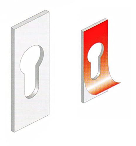 Rosace adhésive clé i GOETTGENS Alu argent - 3 mm - D4015ARGT von GOETTGENS SA