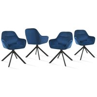 Goeurvant 360° Drehstühle mit weichem Sitz, eleganter, geschwungener Rückenlehne und ergonomischen Armlehnen, stilvoller Komfort für jedes Zimmer Goeurvant 360° Drehstühle mit weichem Sitz, eleganter, geschwungener Rückenlehne und ergonomischen Armlehnen, stilvoller Komfort für jedes Zimmer von GOEURVANT