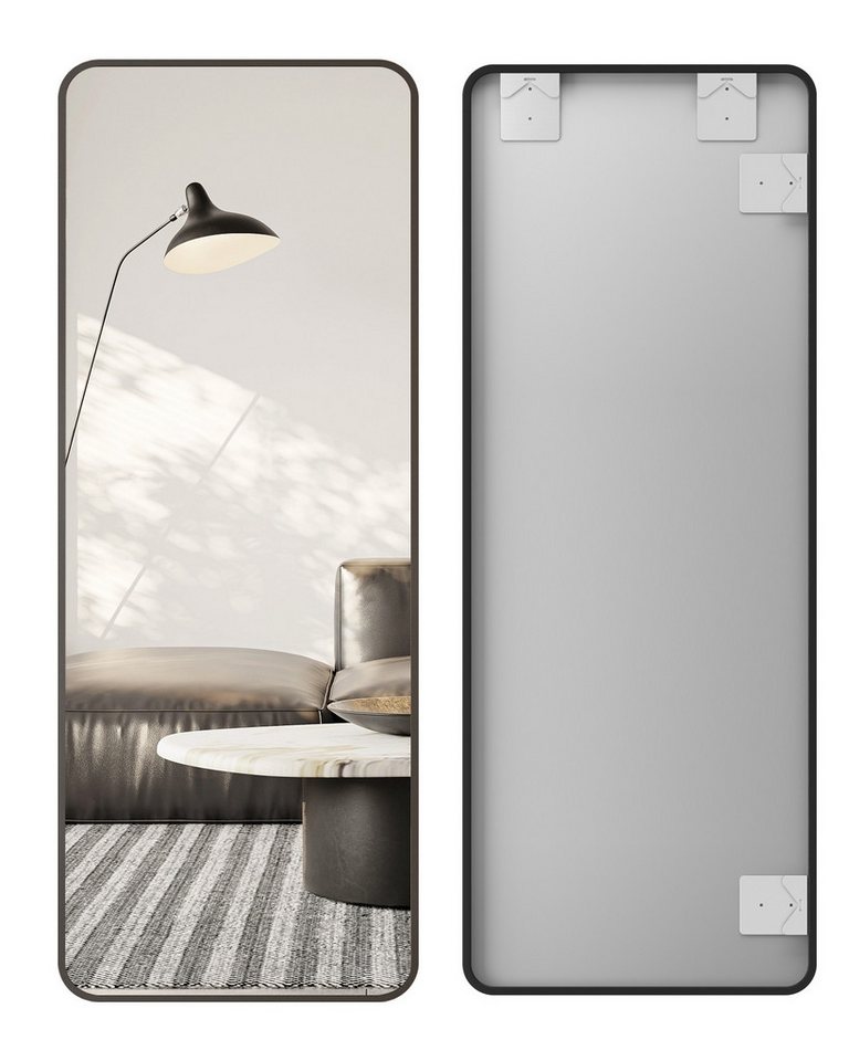 GOEZES Spiegel Extra groß 180x80 für Schlafzimmer Friseurladen Wohnzimmer Hotel Flur (Wandspiegel Extra groß 180x80 150x50, Rechteckig), 5mm Glas, Explosionsgeschutz von GOEZES
