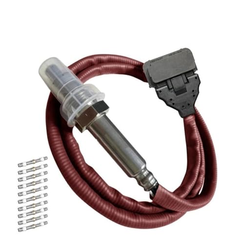 Lambdasensor 8-Farben-Sonde Stickstoff-Sauerstoff-Sensor Prboe NOX-Sensoren Prboe Für VOLVO.(Rot) von GOINTDJD