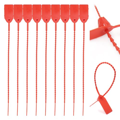 GOIYZTTR 100 Stück Kabelbinder mit Beschriftungsfeld Stark Kabelbinder Tags Rot Kabelbinder Etiketten Geeignet für Kabelmanagement und als Gepäckanhänger GOIYZTTR 100 Stück Kabelbinder mit Beschriftungsfeld Stark Kabelbinder Tags Rot Kabelbinder Etiketten Geeignet für Kabelmanagement und als Gepäckanhänger von GOIYZTTR