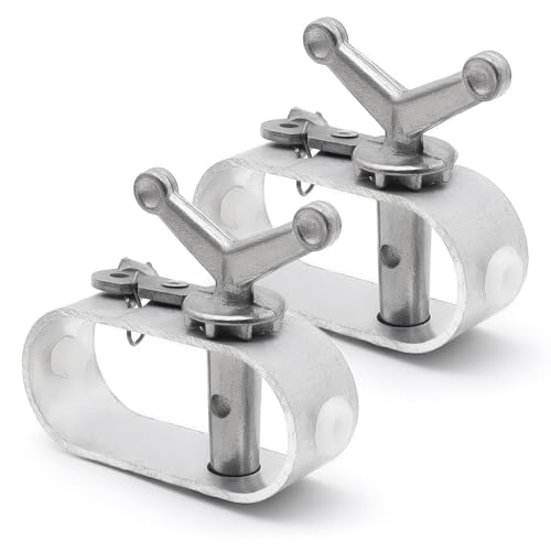 GOIYZTTR 2 Stück Drahtseil Spanner Aluminiumlegierung Ratschen Poolabdeckung Spannschloss für Seil Poolabdeckung Anwendbar auf Poolplanen Befestigung Poolabdeckung von GOIYZTTR