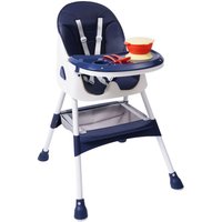 2-in-1 Hochstuhl, Baby Hochstuhl, Klappbar Kinderhochstuhl, Hochstuhl ab 6 Monaten, mit Fußstütze,Sicherheitsgurte,Doppeltablett, Höhe verstellbar 2-in-1 Hochstuhl, Baby Hochstuhl, Klappbar Kinderhochstuhl, Hochstuhl ab 6 Monaten, mit Fußstütze,Sicherheitsgurte,Doppeltablett, Höhe verstellbar von GOJOY