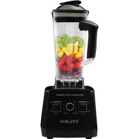 5000W Standmixer, 2-in-1 Mixer Multifunktionsmixer 2L Blender mit 9 Einstellbaren Geschwindigkeiten für Cremes, Getränken, Säften von GOJOY