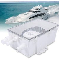 600GPH 12V Automatische Duschwannen Boot Pumpensystem Haushaltspumpe Wasserpumpe Badpumpe Duschtasse Shower Pumpe mit Schwimmerschalter für Yachten von GOJOY