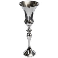 74CM Moderne Bodenvase Große Blumenvase Metall Vase Silber für Verlobungsfeier Home Tischblumenvase Dekoration 74CM Moderne Bodenvase Große Blumenvase Metall Vase Silber für Verlobungsfeier Home Tischblumenvase Dekoration von GOJOY