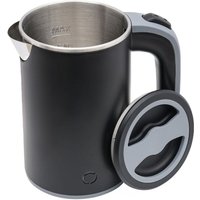 800ML Reisewasserkocher Klein Mini Wasserkocher, Edelstahl Wasserkocher Leise Reise Wasserkocher Camping Wasserkocher, 600W 5 Minuten Schnelles 800ML Reisewasserkocher Klein Mini Wasserkocher, Edelstahl Wasserkocher Leise Reise Wasserkocher Camping Wasserkocher, 600W 5 Minuten Schnelles von GOJOY