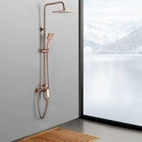 Dusche Wasserhahn Dusche Set Handheld Dusche Regen Dusche Overhead Dusche Mischbatterie Dusche Dusche System Rose Gold von GOJOY