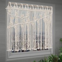 Fenster Wandbehang, Türdekorationsvorhang Trennwandvorhang, Große Handgemachte Gewebte Tapisserie Fenstervorhänge Boho Türvorhang für Wohnung von GOJOY