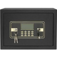 Gojoy - 22L Safe Tresor mit Feuerfest Wasserdicht Geldtasche, Elektronischer Safe mit Zifferntastatur, Digitaler Möbeltresor mit LEDLicht Heimtresor von GOJOY