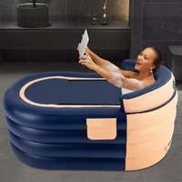 Gojoy - 4 Ebenen Freistehend Aufblasbare Erwachsene Badewanne Mit Drahtloser Elektrischer Luftpumpe Inflatable Bathtub 30W Gojoy - 4 Ebenen Freistehend Aufblasbare Erwachsene Badewanne Mit Drahtloser Elektrischer Luftpumpe Inflatable Bathtub 30W von GOJOY