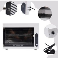 Gojoy - led UV-Sterilisator Kabinett Desinfektion Box Edelstahl Tablett medizinische Sterilisator Edelstahl-Tablett, Desinfektionsmittel-Box für von GOJOY