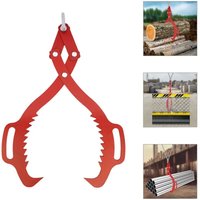 Hebezange, Forstzange für Baumstämme bis 63.5 cm, mit Tragfähigkeit 1000kg, 25in Holzzange Forst, Heavy Duty Greifer Handpackzange Holz Zange, Holz von GOJOY