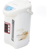 Heißwasserspender 4L Edelstahl Wasserkocher 750W Thermoskanne Tastensteuerung Wassertank Electric Thermopot für Zuhause, Schule, Büro, Hotel (Weiß) von GOJOY