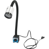 LED CNC Drehmaschine Lampe 6W Arbeitsleuchte Maschinenleuchte Flexibel Lampe Arm Werkzeug Lampe (Quadratischer Magnetfuß) von GOJOY
