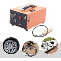 PCP Kompressor 30Mpa/4500 PSI Tragbarer Luftkompressor 12V & 220V Hochdruckluftpumpe 300W Tauchkompressor Manueller Stopp für Paintball-Luftgewehr von GOJOY