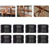 Pressbacke TH16 20 26 32mm, Rohrpresszange Backen aus Cr45-Stahl 4 Stück im Set Crimpzange Wechselbacken für Presszange Rohrpresszange Handpresszange von GOJOY