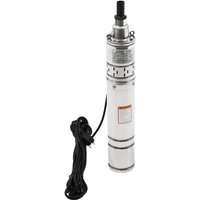 Tiefbrunnenpumpe Brunnenpumpe Gartenpumpe 1200l/h 230V 50Hz Rostfreier Stahl 0.55kw 1.2m³/h Reiner Kupfermotor Tauchpumpe oder Hauswasserwerk und Tiefbrunnenpumpe Brunnenpumpe Gartenpumpe 1200l/h 230V 50Hz Rostfreier Stahl 0.55kw 1.2m³/h Reiner Kupfermotor Tauchpumpe oder Hauswasserwerk und von GOJOY