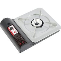 Tragbarer Campingkocher, 3500-W-Gaskocher mit Grillplatte und Koffer, Butan-Campingkocher zum Grillen, Campingkocher zum Kochen im Freien, Camping, von GOJOY