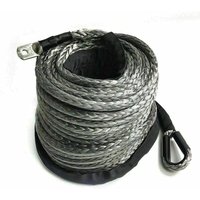 Windenseil Φ10mm x 30m Seil für Winde, 23809lbs /10,8 Ton Synthetisches Windenseill Seil-Winde für Auto atv Truck von GOJOY
