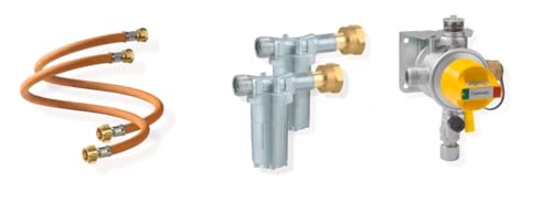 GOK Caramatic ProTwo-Set 30 mbar Ausführung Komplett-Set mit automatischen Umschaltventil, 2x Schlauch, 2x Filter GOK Caramatic ProTwo-Set 30 mbar Ausführung Komplett-Set mit automatischen Umschaltventil, 2x Schlauch, 2x Filter von GOK