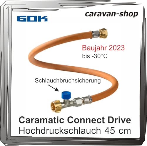 GOK Hochdruckschlauch Caramatic ConnectDrive mit Schlauchbruchsicherung SBS - G.12-450 mm - 7188412 von GOK