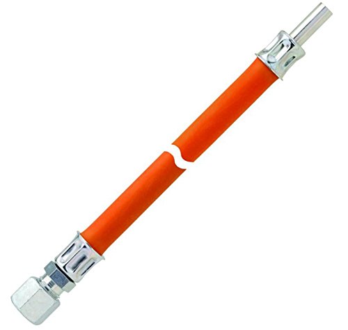 GOK Mitteldruck-Schlauchleitung RVS Gummi PS 10 bar, Länge:RVS 8 x RST 8 x 1000 mm von GOK