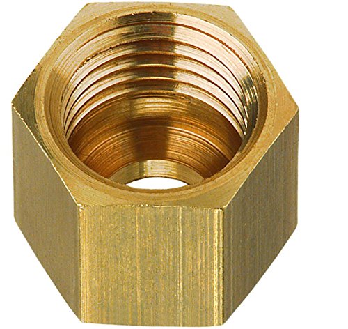 Überwurfmutter ML Messing, Grösse:8 mm Überwurfmutter ML Messing, Grösse:8 mm von GOK