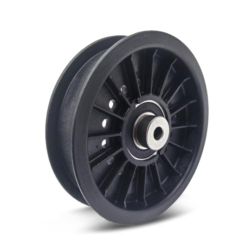 GOLACOD AUC20592 Flache Spannrolle, kompatibel mit Deere X500 X520 X534 X540 X590 Z425 Z435 Z445 Z465 Z625 Z645 Z655 Z665 Mähdeck von GOLACOD