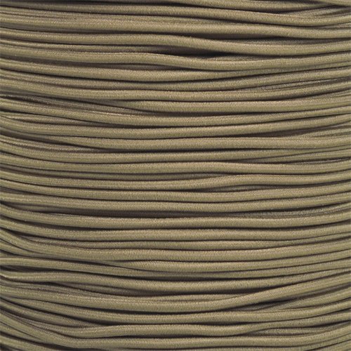 Golberg Gummiseil mit 0,35 cm Durchmesser, elastisches Stretchseil für individuelle Bungee-Längen – (Coyote Brown, 15 m) von GOLBERG G