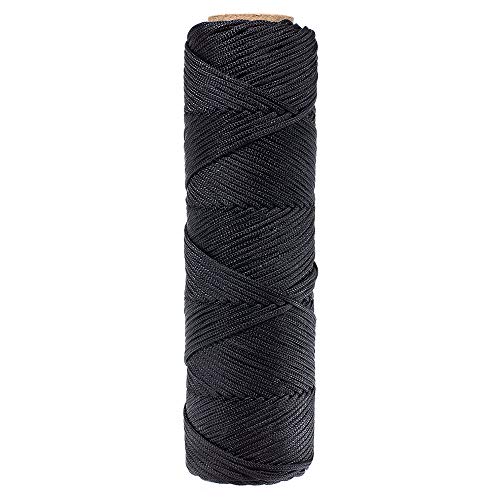 Golberg Tarred Twine Bankschnur (#18 - #36) – 100% Nylonfaser – Allzweckschnur für Ausrüstungsbündel, Heimwerker, BAU, Handwerk, Landschaftsbau, Überleben und mehr (30–150 m) von GOLBERG G