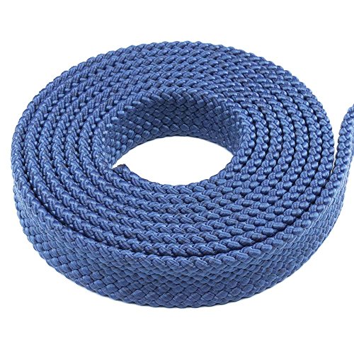 PolyPro Seil, 2,5 cm, weich, flach, hohl, erhältlich in verschiedenen Farben 100 Feet marineblau von GOLBERG G