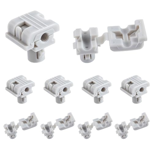 GOLD DEER 10 Stück Autotürschloss-Stangen-Clips für Heckklappe, Türschloss, Stangenriegel-Clips, 5/32 Zoll, Stangentürschloss-Clips, ersetzt OEM 16629990 16675980 Heckklappenschloss-Clips für F150 von GOLD DEER