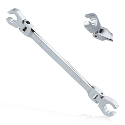 GOLD DEER Flex Head Flare Nut Wrench 10 * 12mm Wrench Flexible Flare Nut Line Wrench Metric Flare Nut Wrench Set Metric Flare Tool Flex Tools 40Cr for Automotive Repairs Sanitär-Reparaturen GOLD DEER Flex Head Flare Nut Wrench 10 * 12mm Wrench Flexible Flare Nut Line Wrench Metric Flare Nut Wrench Set Metric Flare Tool Flex Tools 40Cr for Automotive Repairs Sanitär-Reparaturen von GOLD DEER