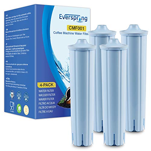 EVERSPRING Ersatzwasserfilter für Jura® Blue Kaffeeautomaten Kompatibel mit IMPRESSA® Serie, ENA® Serie, GIGA®, Filterpatrone für Jura® 71312 Blue, 71311, 67007 TÜV SÜD Zertifizierte von EVERSPRING