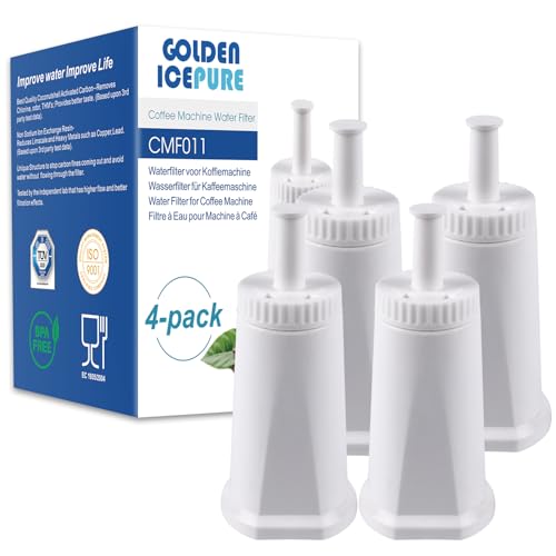 Wasserfilter Kaffeevollautomat für Barista SES008 SES810 SES880 SES920 SES980 SES990 Kaffeevollautomaten,NSF-zertifizierter,4 stück von GOLDEN ICEPURE