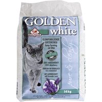 GOLDEN Katzenstreu »white«, 1 Sack, 14,27 kg - grau von GOLDEN