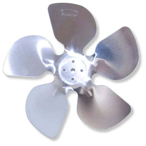 GOLDMAN SERVICE Ersatzblätter aus Aluminium für Ventilator-Motor, Flaschenventilator, kompatibel mit großen Marken, Durchmesser 200 mm von GOLDMAN SERVICE